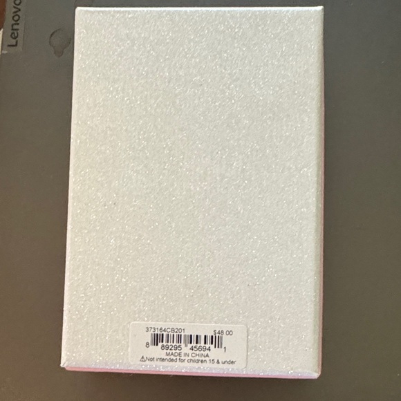 Betsey Johnson Gingerbread Pendant Necklace Long Adjustable Chain Boxed. - Picture 3 of 6